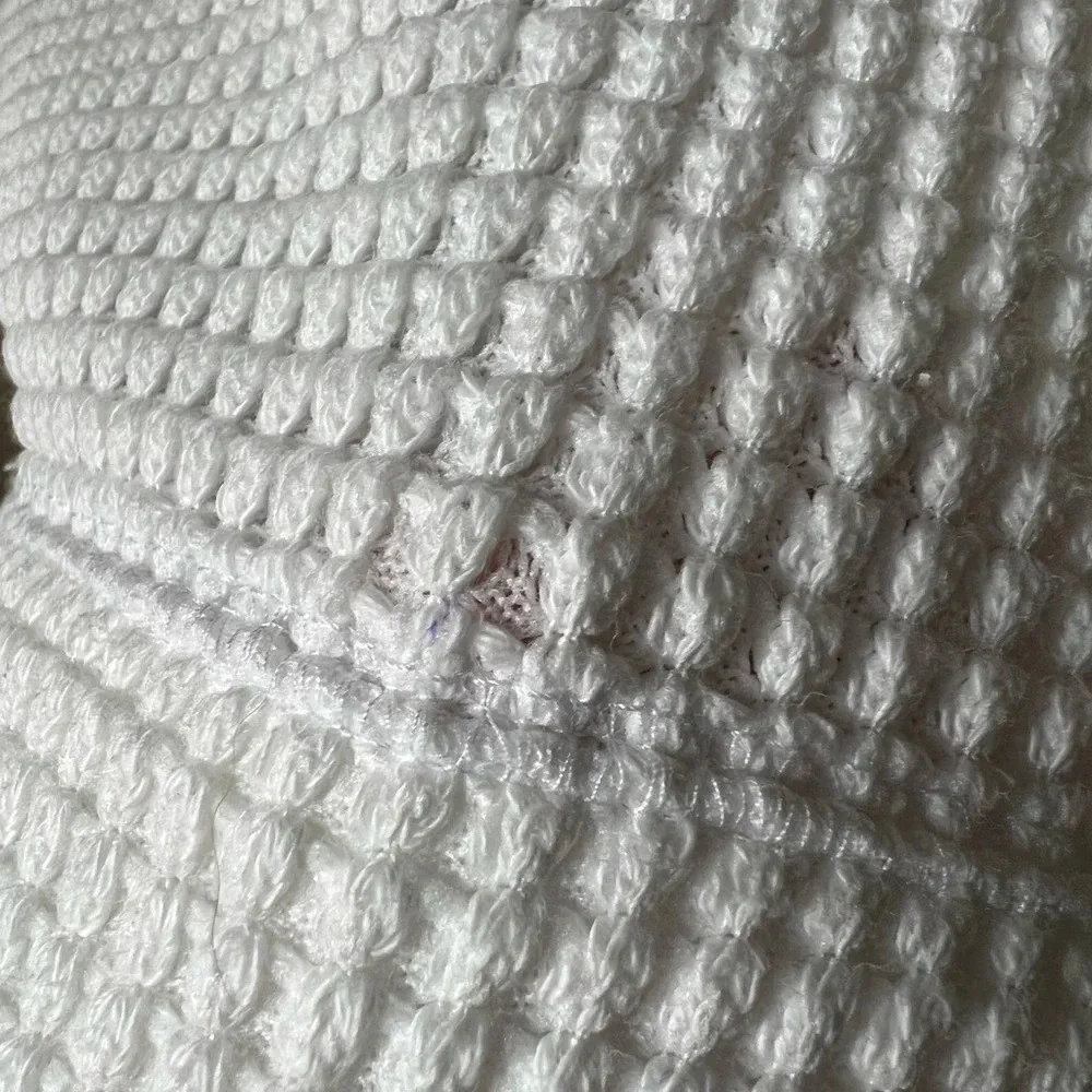 Faherty Pullover Sweatshirt in White Size Small